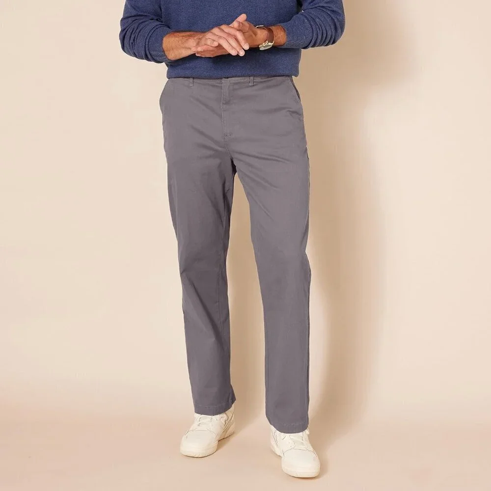 Men's Classic-Fit Casual Stretch Chino Pant